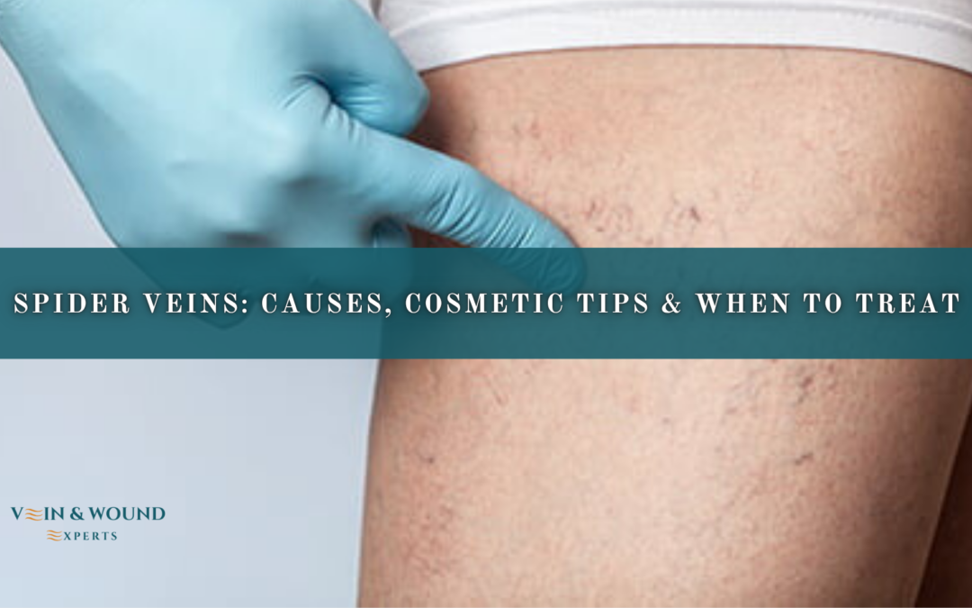 Spider Veins: Causes, Cosmetic Tips & When to Treat