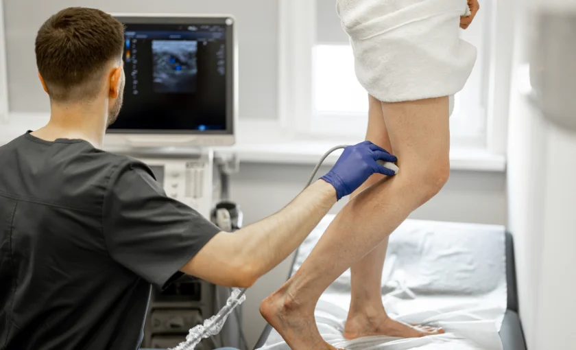 Consultation with a vein specialist.